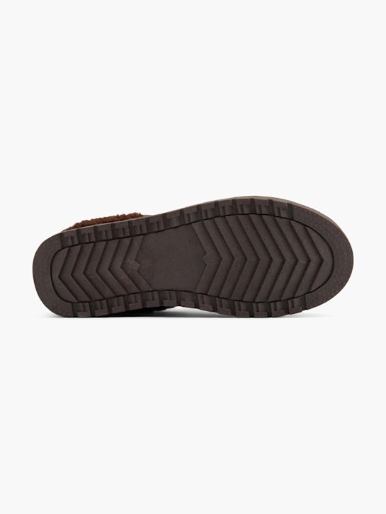 esprit plišastih natikači brown deichmann