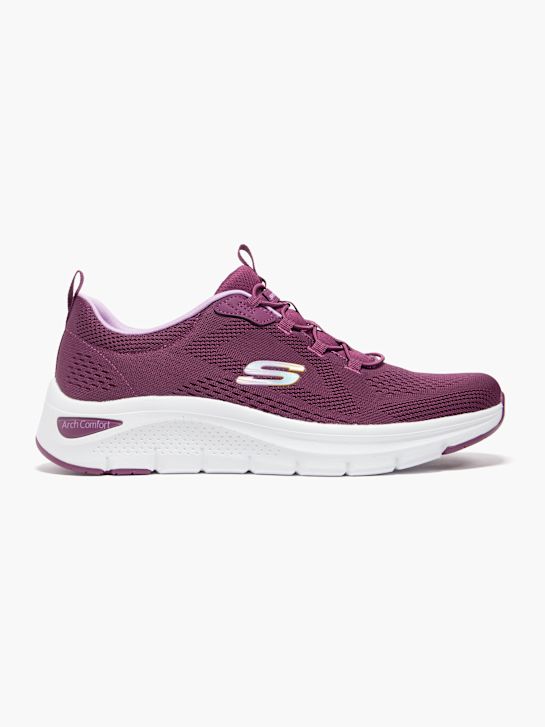 skechers arch udobje 2.0 trener vijolično deichmann