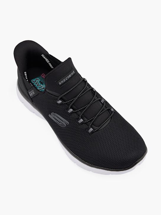 skechers Čisti genij swift fit slip-on trener Črno deichmann