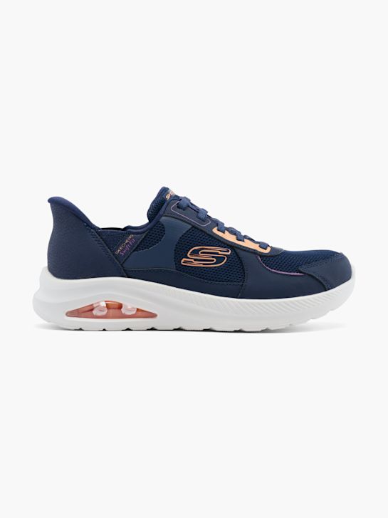 skechers centourist zraka swift fit slip-on trener modra deichmann