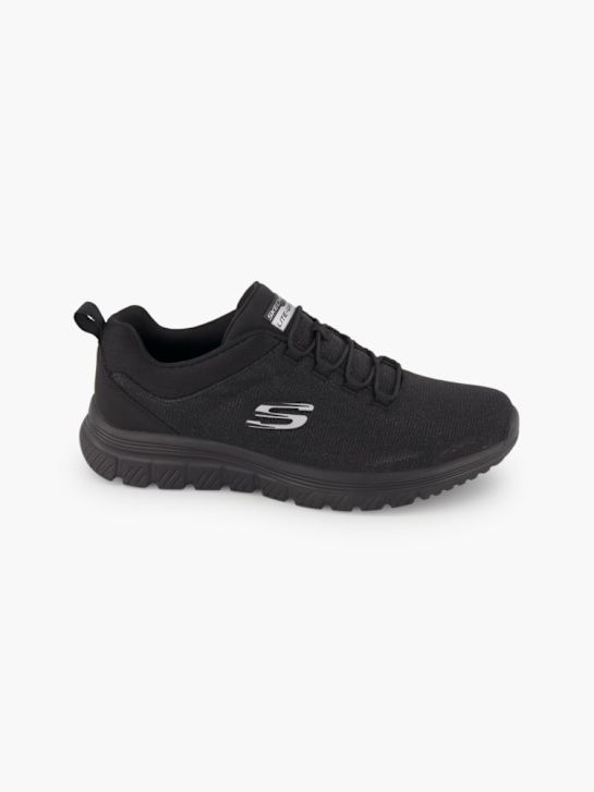 skechers ljubek 4.0 slip-on trener Črno deichmann
