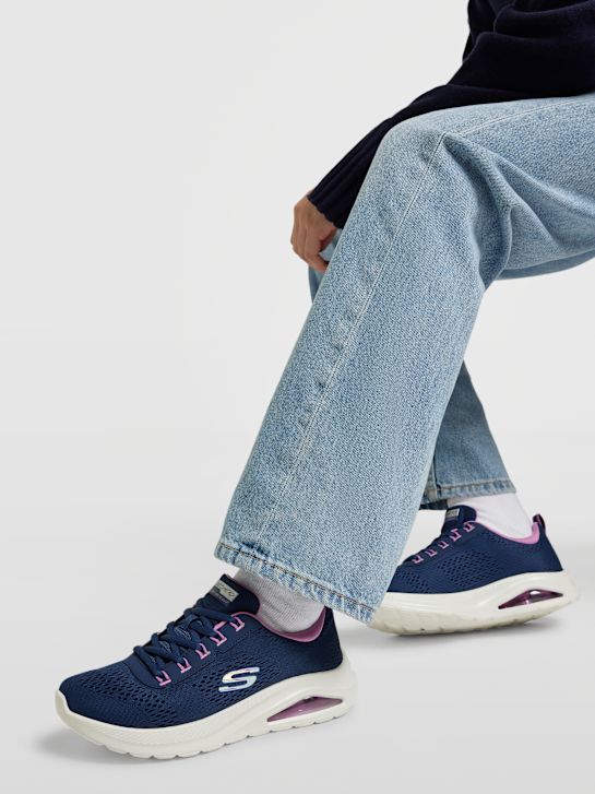 skechers contourist air trainer modra deichmann