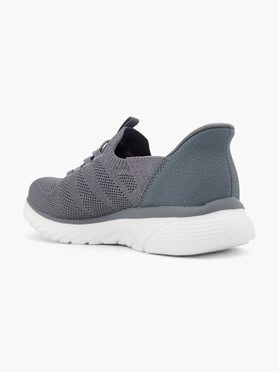 skechers swift fit edini ponudnik slip-on trener siva deichmann