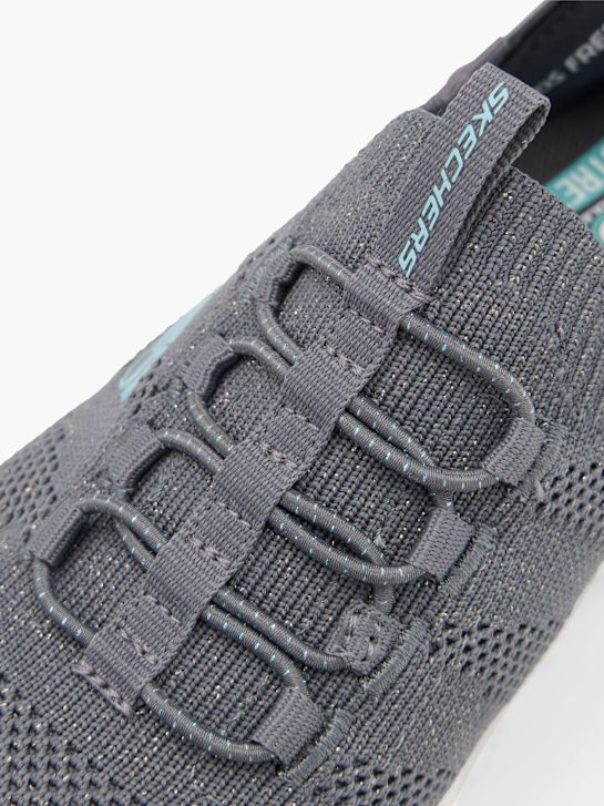 skechers swift fit edini ponudnik slip-on trener siva deichmann