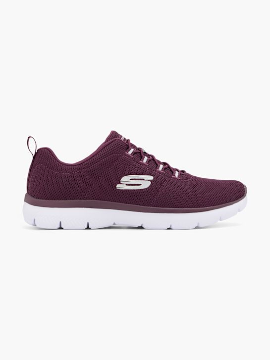 skechers Čisti genij - optimistiČni mix slip-on trener burgundija deichmann