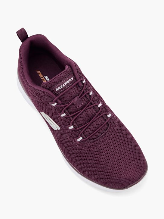 skechers Čisti genij - optimistiČni mix slip-on trener burgundija deichmann