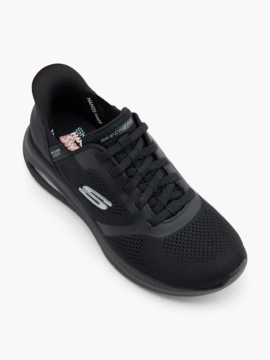 skechers con air amp swift fit slip-on trener Črno deichmann