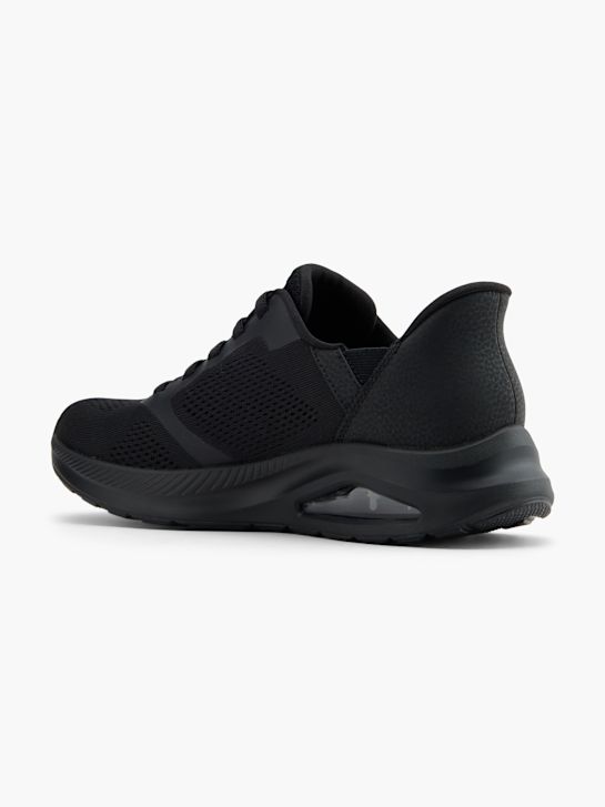 skechers con air amp swift fit slip-on trener Črno deichmann