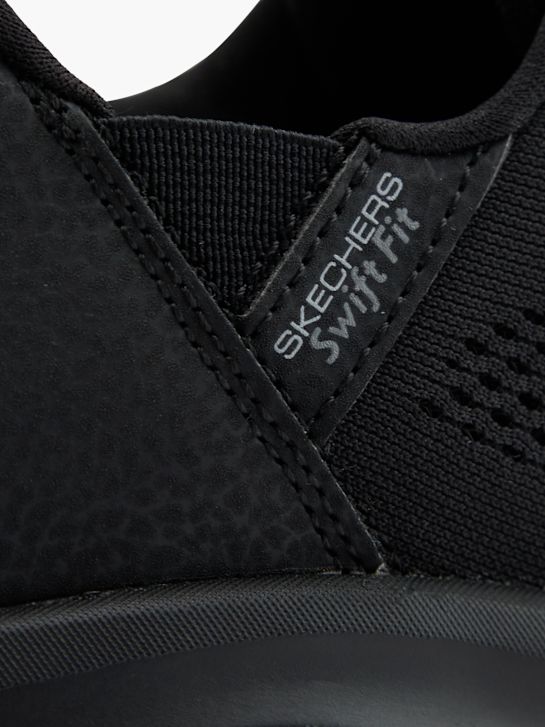 skechers con air amp swift fit slip-on trener Črno deichmann