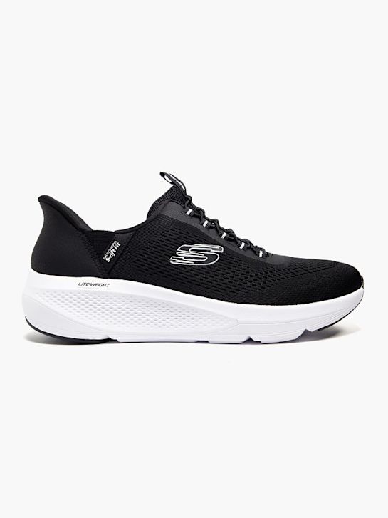 skechers swift fit slip-on trener Črno deichmann