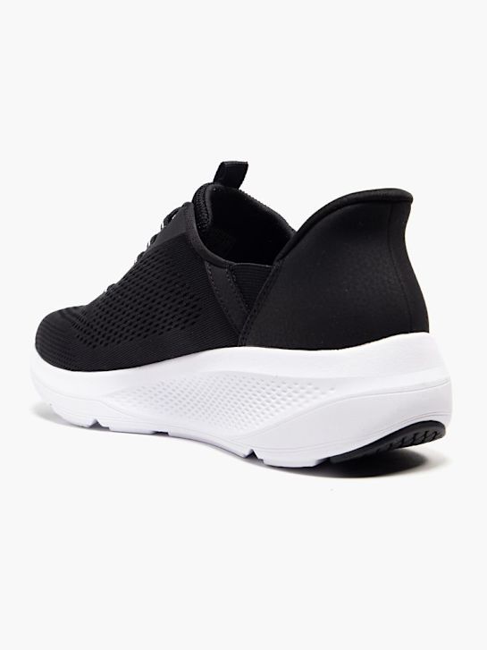 skechers swift fit slip-on trener Črno deichmann
