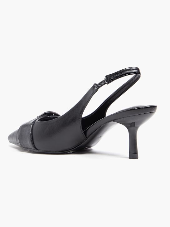 modni brvi slingback pete black deichmann