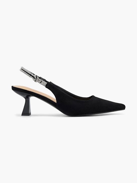 modni brvi slingback pete black deichmann
