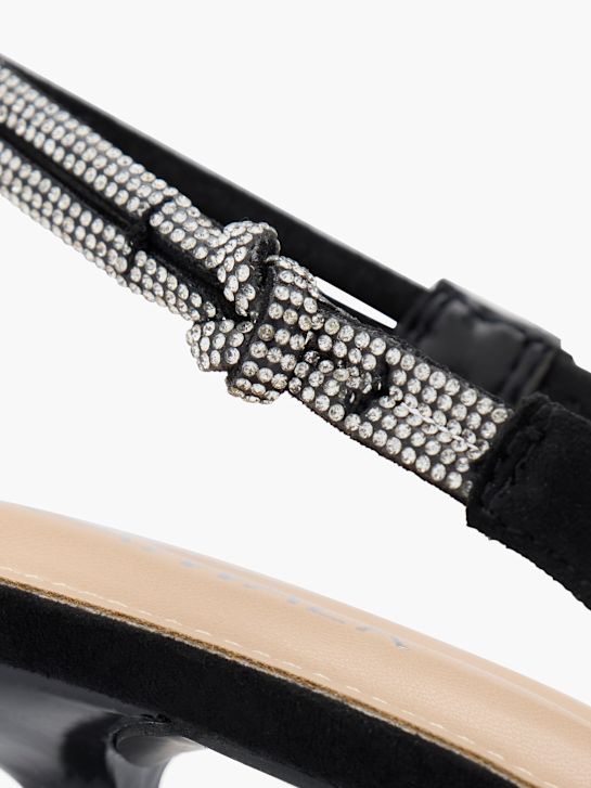 modni brvi slingback pete black deichmann