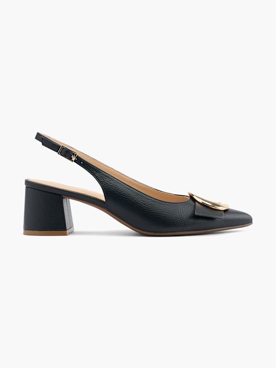 modni brvi slingback pete black deichmann
