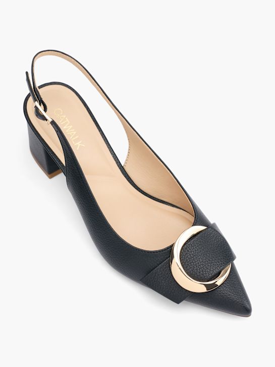 modni brvi slingback pete black deichmann