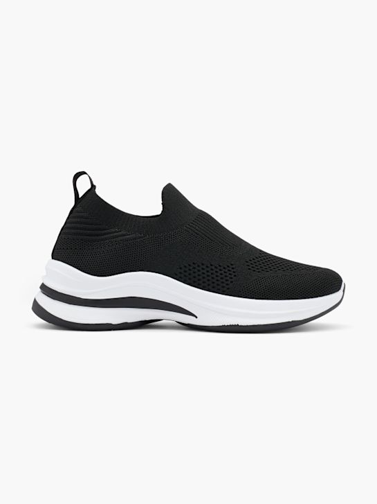 graceland slip-on trener Črno deichmann