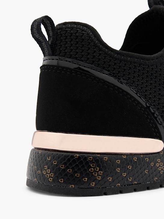 benetke slip-on trener Črno deichmann