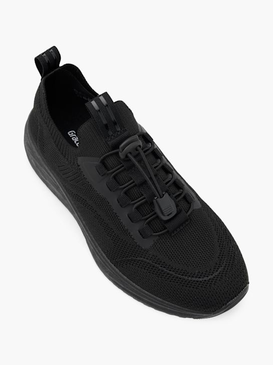 graceland slip-on trener Črno deichmann