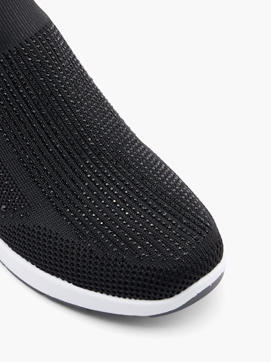 graceland slip-on trener Črno deichmann