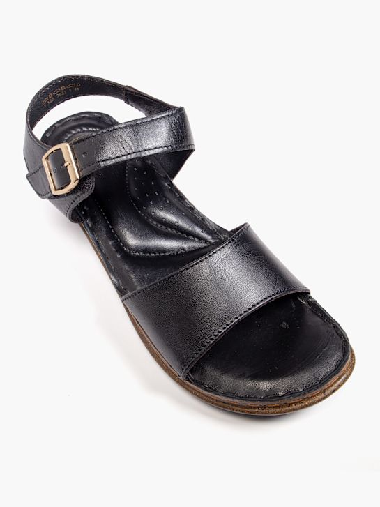 enostavno ulica nagnila sandali black deichmann