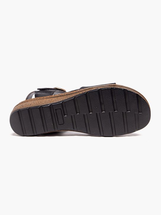 enostavno ulica nagnila sandali black deichmann
