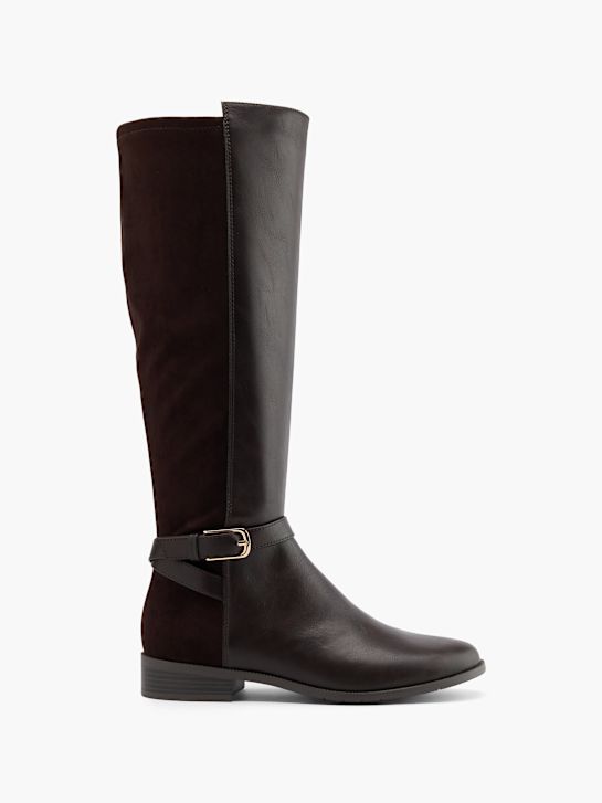 graceland Široko boot brown deichmann