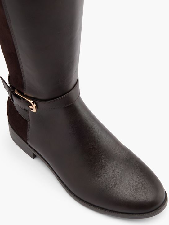 graceland Široko boot brown deichmann