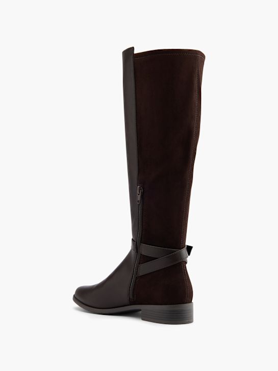 graceland Široko boot brown deichmann