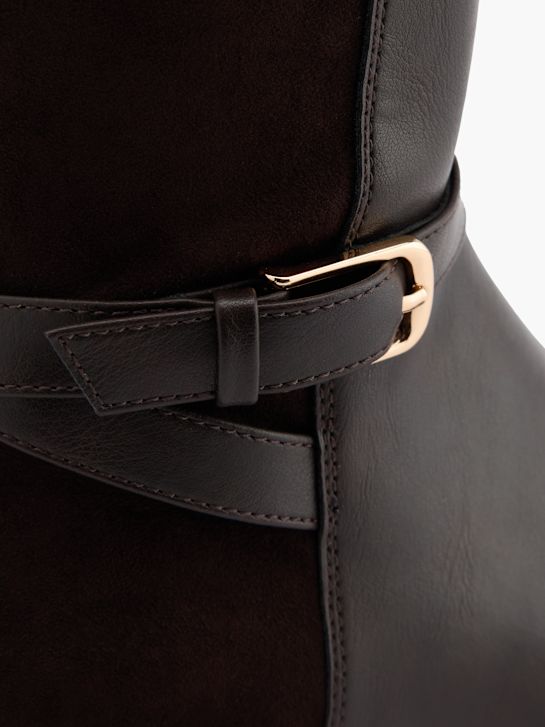 graceland Široko boot brown deichmann
