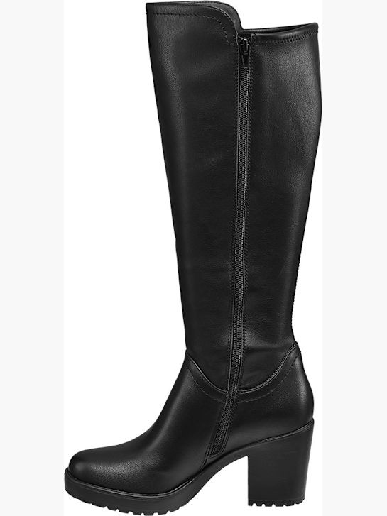 graceland Široko boot black deichmann