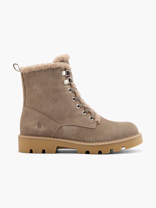 hush puppies Čipke-up boot taupe deichmann