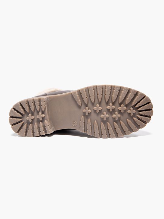 graceland Čipke-up boot brown deichmann