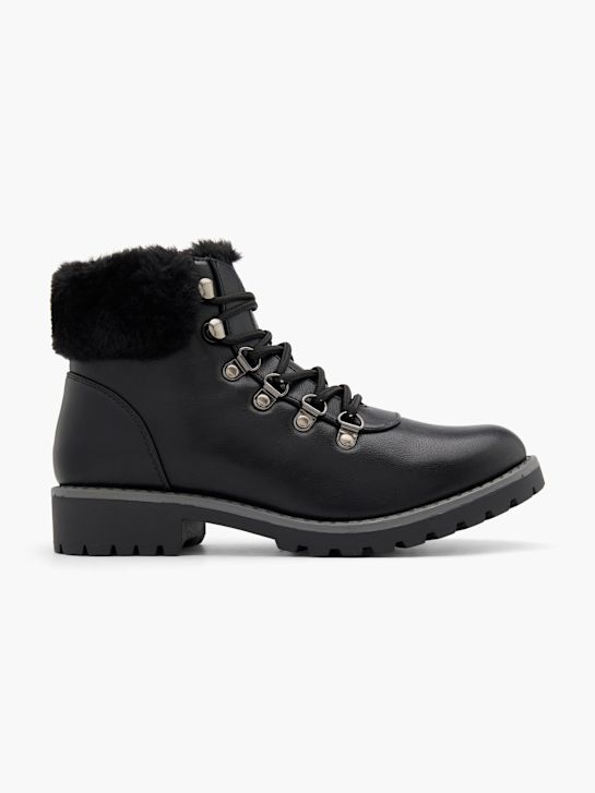 graceland Čipke-up boot black deichmann