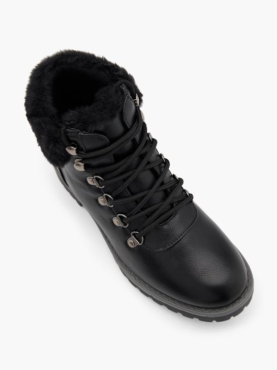 graceland Čipke-up boot black deichmann
