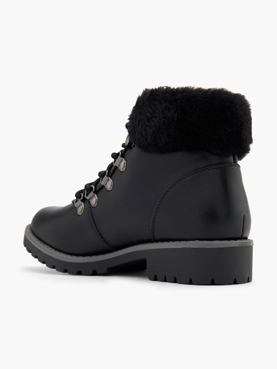graceland Čipke-up boot black deichmann