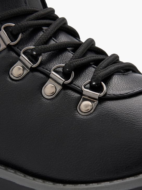 graceland Čipke-up boot black deichmann