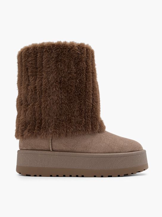 graceland winter boot brown deichmann