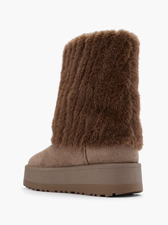 graceland winter boot brown deichmann