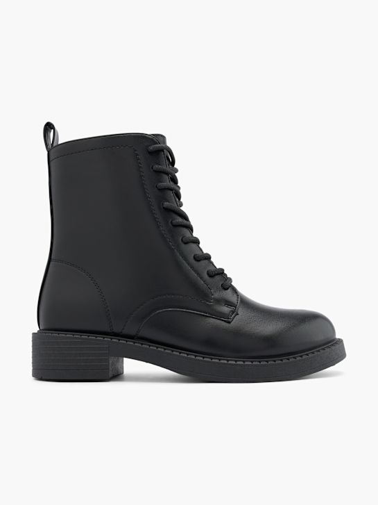 graceland Čipke-up boot black deichmann