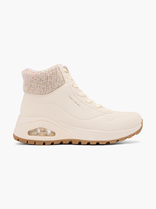 skechers uno krepak Čipke-up boot bež deichmann