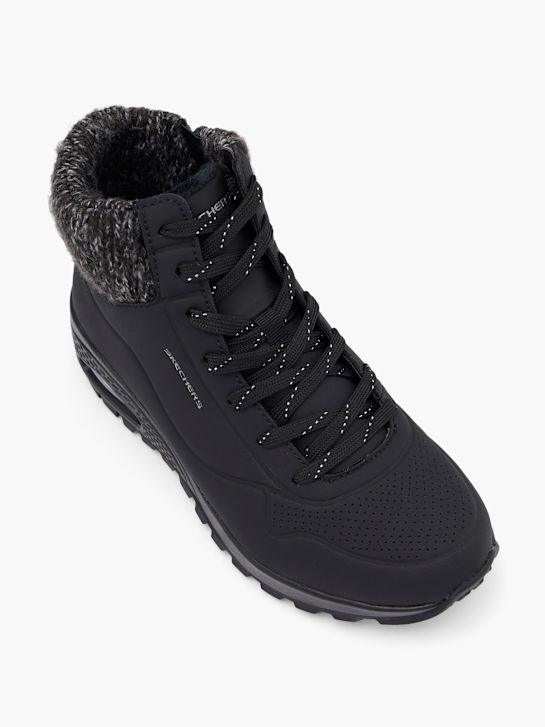 skechers uno krepak Čipke-up boot black deichmann