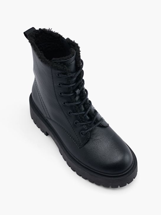 modni brvi Čipke-up boot black deichmann