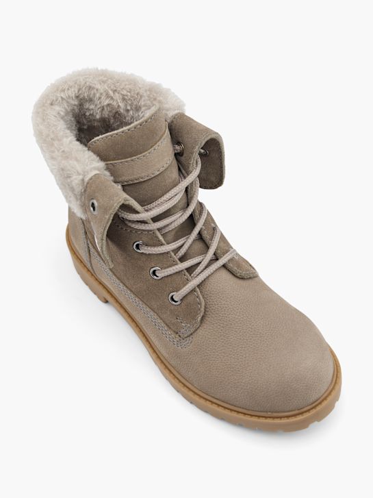 landrover Čipke-up boot taupe deichmann