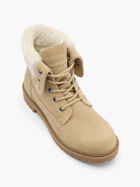 landrover Čipke-up boot bež deichmann