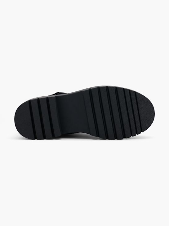 modni brvi Čipke-up boot black deichmann