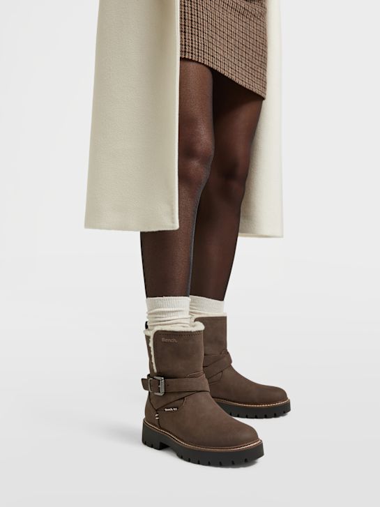 klop winter boot brown deichmann