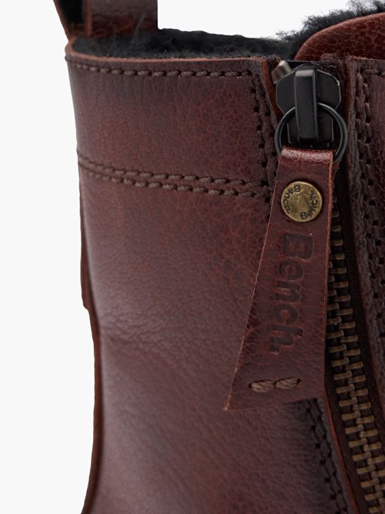 klop Čipke-up boot burgundija deichmann