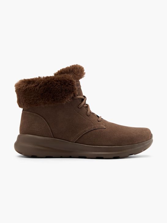 skechers vantage Čipke-up boot brown deichmann