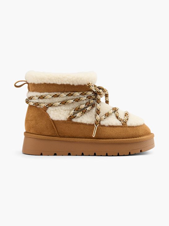 graceland winter boot bež deichmann